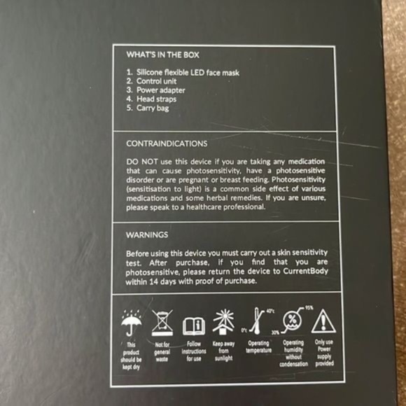 CurrentBody Skin LED Light Therapy Face Mask The world’s most powerful anti-agin - Picture 15 of 16